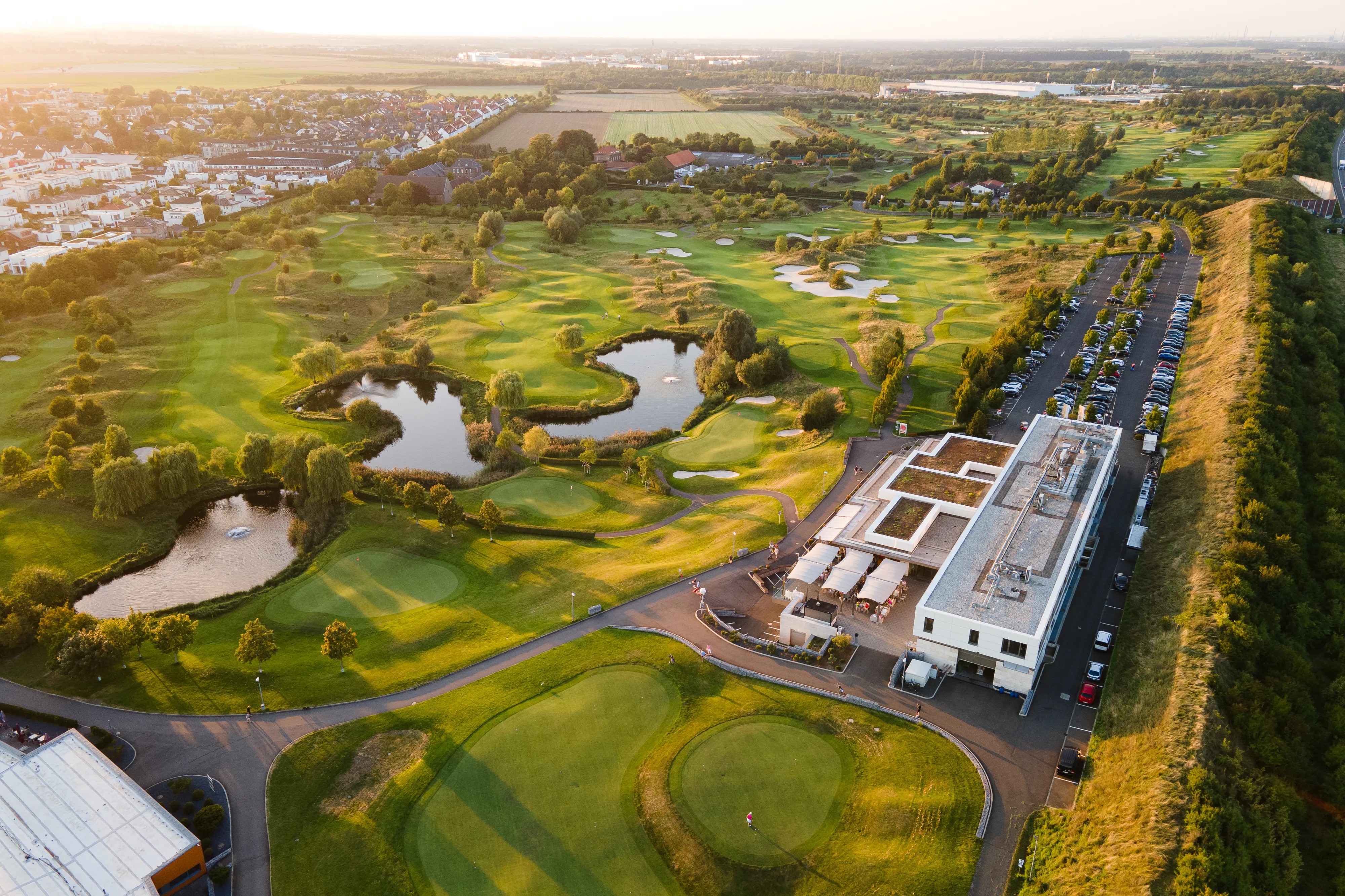 Brunch in der Umgebung des Golfclubs