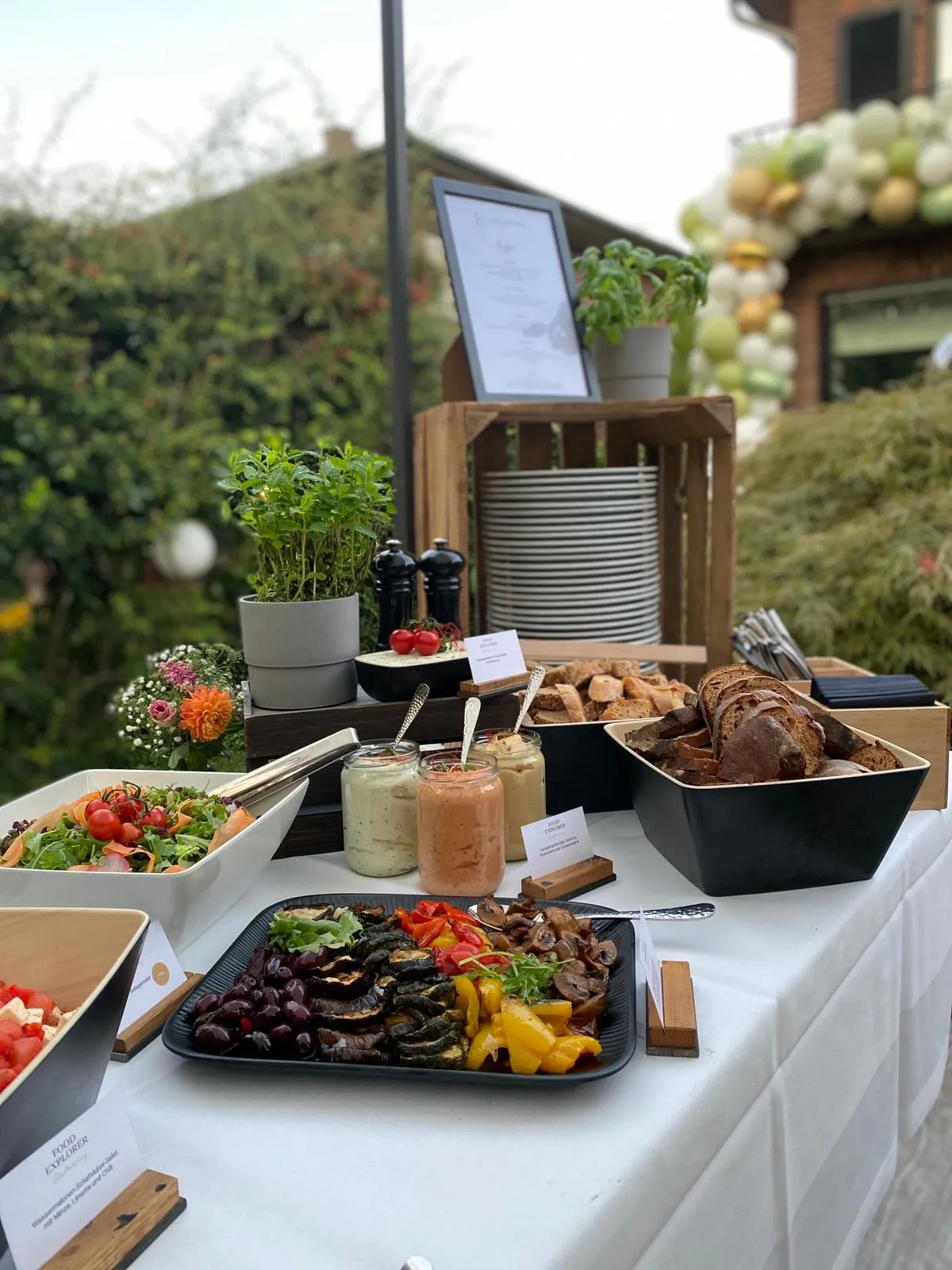 Buffet mit großer Auswahl