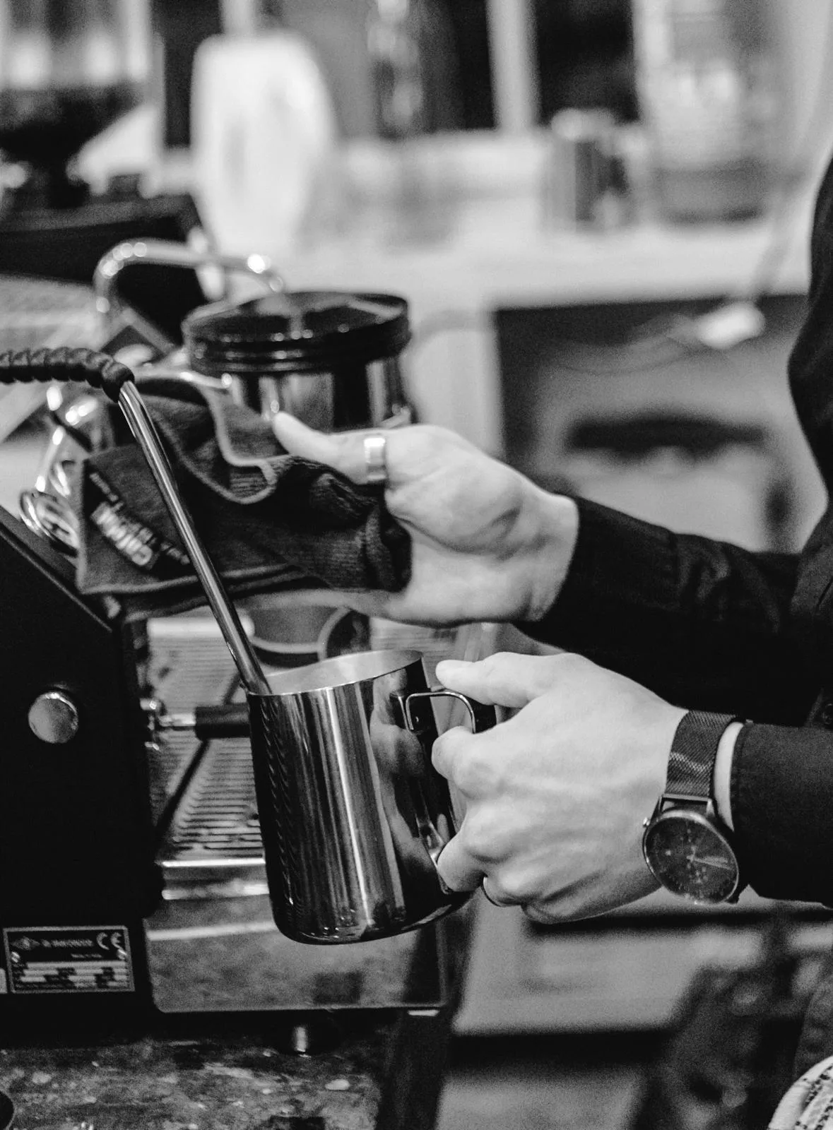 Kaffee Zubereitung - Café Franchise